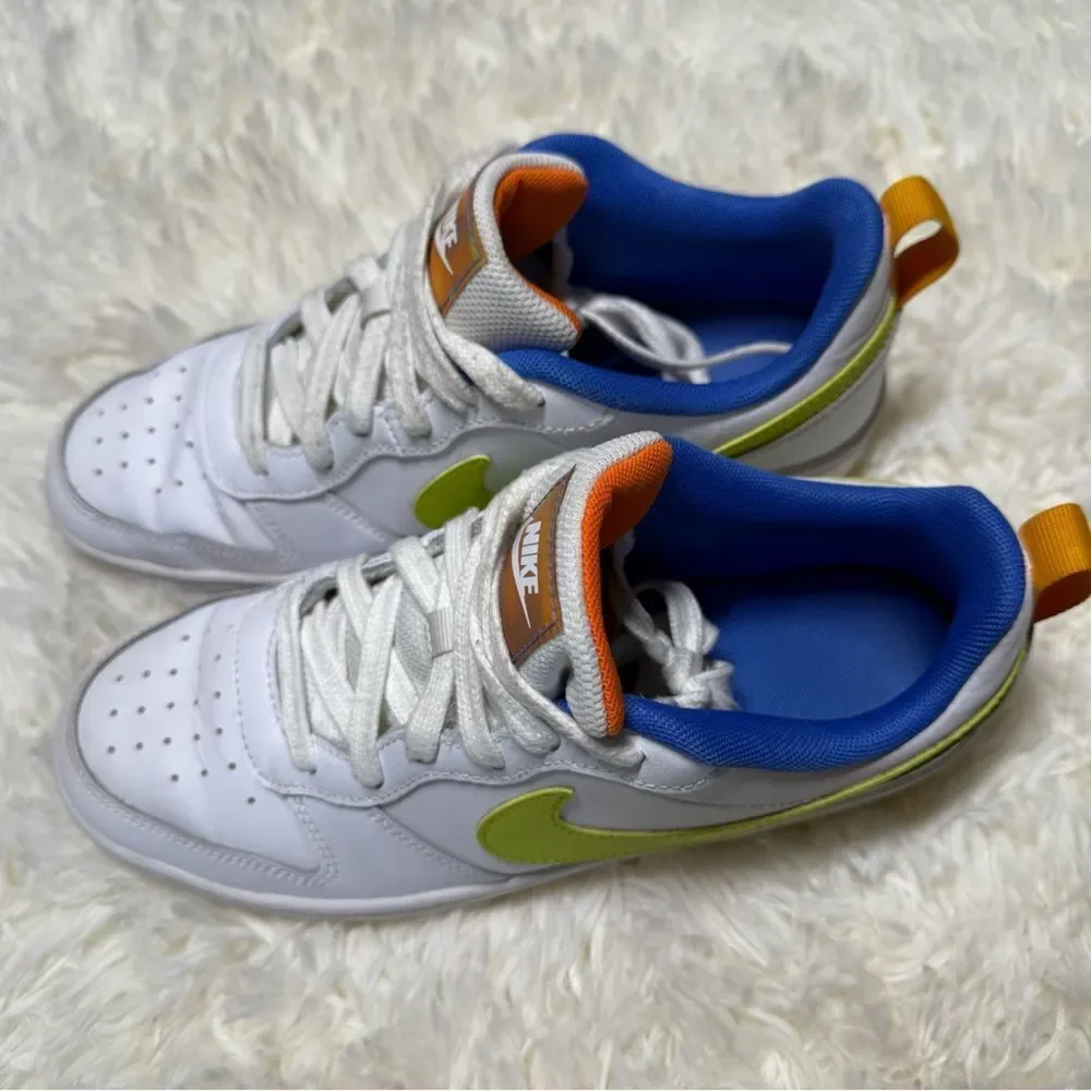 Nike Vibrant Blue and Orange Athletic Shoes